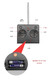 
Ultra-small mini remote control submarine charging wireless remote control speedboat creative children's water toy electric boat Gray blue nuclear submarine-49mhz charging cable-send remote control battery + tools