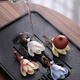 Man Gong high-end quality color-changing tea pet creative magnolia boutique can be cultivated ornaments home tea table cover tea table decoration blue to white ceramic hand-pinned flowers