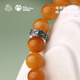 Potala Palace beeswax amber bracelet, multi-treasure green pine and Hetian jade bracelet, men's and women's toy, disc toy, birthday gift for boyfriend