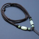 BJYL pendant lanyard jade pendant jade Buddha male jade necklace rope jade high-end hand-woven men's and women's lanyard exquisite lanyard adjustable