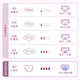 POISE female urinary leakage pads, absorbent wipes 240mm*42 pieces, female nursing pads, postpartum incontinence, adult sanitary napkins