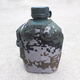 New camouflage kettle made by Jingying Military Fans Tactical Outdoor Mountaineering Portable Marching Military Training Kettle Large Capacity Shoulder Bag 10 Military Green Aluminum Kettle + Bottle Cover/Capacity 1000ML