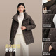 Bosideng 25-year-old goose down jacket for women autumn and winter thin lapel loose short business commute versatile jacket