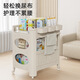 IGIFTFIRE Diaper Table Baby Care Table Newborn Baby Changing Table Massage Touch Bath Table Diaper Table (No Doors + PU Pad