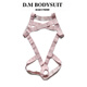 DM men's jumpsuit thong ring letter shoulder straps fun sexy ring underwear hollow personality ga lilac XXL145-160Jin Jin equals 0.5 kg