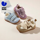 Minibala's 25th autumn new style double Velcro moral training shoes for boys and girls, anti-collision baby toddler shoes, children's casual shoes