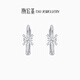 Chao Acer PT950 Platinum Diamond Earrings Girls Birthday Gift Pricing Platinum E6P42200001 One Pair