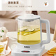 SLIOCR Subo health pot household large capacity can be scheduled to boil water, porridge, milk, multi-function teapot 12 major health functions standard model high configuration 2L