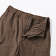 MUJI Men's Washed Cotton Lightweight Overalls Men's Long Pants Casual Pants Men's Fall 25 AE109A5A Brown S (165/72A)