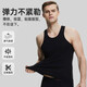 I-shaped breathable summer men's vest base breathable I-shaped vest men's casual gray L (90-105Jin Jin equals 0.5 kg)