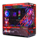 ASUS ROG family bucket 9800X3D RTX5070Ti RX9070XT thousand frames e-sports assembly computer e-sports game desktop design AI rendering DIY assembly desktop machine with four 9800X3D+RX9070XT
