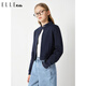 ELLE ACTIVEELLEkids children's clothing casual classic sports suit girls spring new sweatshirt + skirt two sets navy blue - jacket pre-sale_about 12 days 165 160_S