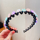 Children's hairband headband little girl anti-slip pressure hairpin headdress cute baby broken hair hair accessories girls hairpin 5 pack children's cartoon hairband style mixed hair