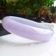 Ice violet jade bracelet Burmese floating flower full circle spring color jade bracelet purple bracelet jade bracelet girl model 57 circle mouth