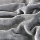 LAVIE HOME Luolai baby velvet quilt cover warm and thickened baby velvet autumn and winter milk velvet quilt cover thickened double bed gray 180cm*210cm
