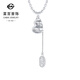 Caibai Jewelry Platinum Necklace Pt950 Platinum Gourd Spliced Ball Beads Clavicle Chain Price Approximately 7.20g Approximately 41cm