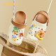 Balabala Children's Shoes Children's Crocs Cartoon Sandals Non-Slip Boys Girls Shoes 2025 Summer New Khaki Capybara 26