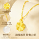 Gift for a long time white jade gold pendant four-leaf clover necklace women's birthday gift for girls ladies light luxury gift for girlfriend 2025 new style