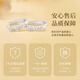Zhen Shang Silver China Gold S925 Camellia Silver Earrings Women's Earrings Ornament Birthday Gift for Girlfriend Wife Mom