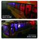 Jingxuan remote control car toy bus toy car model bus school bus electric large public boys and children electric car green remote control bus 32 cm length rechargeable battery set