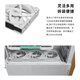 LIANLI Ghost Ax L216/Ghost Ax 217 Chassis Black/White Desktop Computer Full Side Transparent MATX Open Sea View Homeowner Chassis with Fan Dust Net Set Lianli Ghost Ax 217 Black