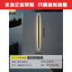 
XMSJ minimalist wall light outdoor waterproof villa courtyard wall washing lamp LED strip light outdoor indoor aisle super bright wall light 9227-rainproof model 9227-100cm-neutral