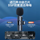 XVVMI Microphone Best-Selling List TOP Wireless Lavalier Microphone Live Broadcast One-to-Two Noise Reduction Microphone Computer Karaoke Interview Special Amplification Equipment Fashionable (One-to-Two) Type-C Interface Android and Apple 15 HIFI Level Sound Quality