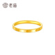 Old temple gold ring for women, gold ring, glossy four-leaf clover ring, small gram, heavy tail ring, gift for girlfriend and wife, 12#, about 1.1g (four-leaf clover model)