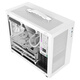 Peninsula Iron Box N4 Portable Small Case Mini MATX Side Transparent 240 Water Cooled Small Size Desktop Computer Main Case White + Aurora ARGB Fan 1 Positive 2 Reverse