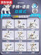 Qilicai intelligent robot dog children toys boy baby girl 1-3 electric rotor remote control walking will be called 6 robot touch electric version of Glass Gold-upgrade large-size intelligent