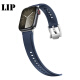 Anwendbar für Apple Watch Armband Ultra/S1098iWatch -Gurt fluoroelastische Sportgurt Männer schwarz 38/40/41 mm