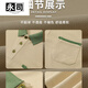 Campo de trabajo de Yongsi Guofeng New Chinese Style 2025 New Women's Short Shirt Hotel Hotel Hotpot Foodstuffs A-HMS9905 Collar rojo negro manga corta (s