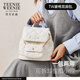 TEENIE WEENIE diamond backpack large capacity mini backpack TW bear small vest small schoolbag 25 new style white_0401SS03WH01