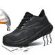Nuevos zapatos de protección laborista de trabajo transfronterizo para hombres y mujeres que vuelan y tejen transpirable cabezal de acero ligero Anti-shinging y anti-Punteo Sitio de protección de seguridad Zapatos de seguridad Hailan G9905 36