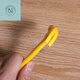 LNGA LANDGRE claw hammer plastic hammer yellow plastic hammer mini toy small hammer plastic handle small hammer children DIY Korean style yellow small hammer 2 pieces
