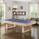 Santongmu ready-made billiard table home three-in-one standard adult black eight American multifunctional billiard table 7 feet simple style wooden high configuration