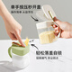 Zhang Xiaoquan seasoning jar glass sealed kitchen household salt jar seasoning bottle storage box set storage bottle seasoning white