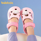 Balabala children's shoes children's sandals girls cartoon animal shoes non-slip 2025 spring new toe shoes sweet pink 60010 16