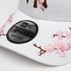 NEW ERA summer MLB NY cherry blossom embroidery trendy brand large label men's and women's hat curved brim baseball hat white S OFM