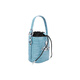 Vivienne Westwood Queen Mother DAISYLogo Crocodile Pattern Calfskin Bucket Bag Light Blue Basic Pack (Bake + Dust Bag)