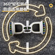 Bike de equilibrio eléctrico para niños Smart Smart de Xinri 3-6-12 años, somático, sentimientos somáticos de 10 a 15 años, bicicleta paralela de dos ruedas de dos ruedas de dos ruedas New Twist Car de 6.5 pulgadas de 6.5 pulgadas de blanco deslumbrante