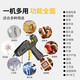 Jingxi Selection Hot Melt Glue Gun Glue Stick Handmade DIY High-Tack Home Powerful Hot Melt Glue Gun 40W Glue Gun + 60 Glue Sticks + Storage Bag + Utility Knife