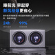 KANGYAN wall-mounted fully automatic double-cabin underwear washing machine household small double-barrel washing and drying machine for underwear special washing machine mini drum sock washing artifact lazy washing machine starry sky gray double barrel partition washing desktop model stainless steel liner丨pasteurization