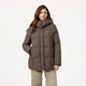 Tambor down jacket women's mid-length removable hood versatile casual winter warm jacket TB5530558Z Smuka 165