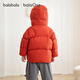 Balabala Children's Down Jacket Girls Baby Thickened Warm Goose Down Jacket Winter Boys 2025 New Winter Jacket Top Trendy