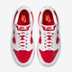 Nike (NIKE) trendy men's shoes Dunk Low Retro low-top reverse white and red non-slip wear-resistant lightweight casual sneakers DD1391-600 42