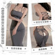 Feimu Sexy Pyjamas Uniforme Ice Silk Soids Solte Hip Jupe Sexy Tempation Passion Sexy Femme 6624 Grey Taille égale