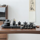 Tang Feng Kung Fu tea set home complete set automatic water boiling integrated tea tray teacup teapot office reception modern tea table