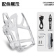 West Rider bicycle water bottle holder with light water cup holder tail light road mountain bike water bottle holder night riding safety warning equipment