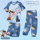 Kindermodal Sommer Nezha Pyjamas Boy Baby Ice Silk Boy 2025 Neues dünnes Zuhause Sommer ST12350 Naza ao Bing [Cool Modal] 150 cm/16 Größe [140-150 cm]